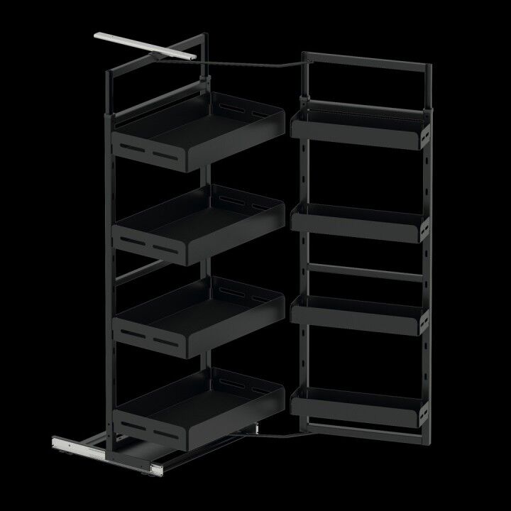 Starax S-1229-UB-A İkiz Kiler 185x200 45cm Antrasit
