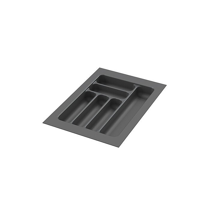 Starax S-2283-AP 34-49cm Plastik Çekmece İçi Kaşıklık Antrasit 40cm Starax