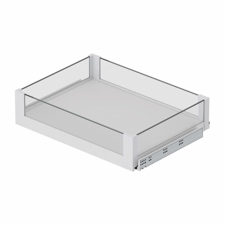 Starax S-2336-UB-W Unique Box Bağımsız Çift Açılım Gizli Raylı Çekmece - 600 mm - Beyaz