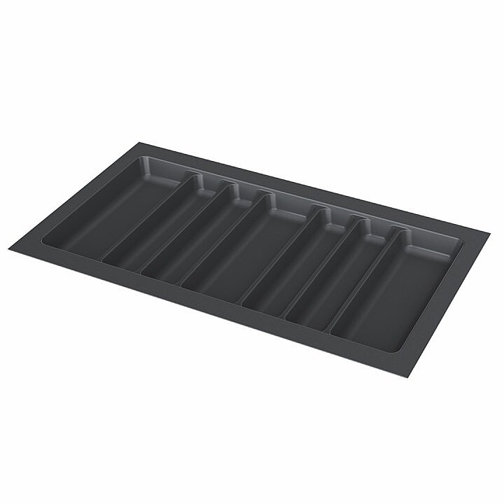 Starax S-2690-AP 84x49cm Plastik Çekmece İçi Kepçelik Antrasit 90 cm