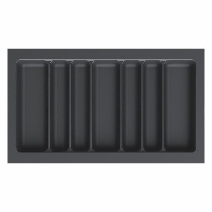Starax S-2690-AP 84x49cm Plastik Çekmece İçi Kepçelik Antrasit 90 cm