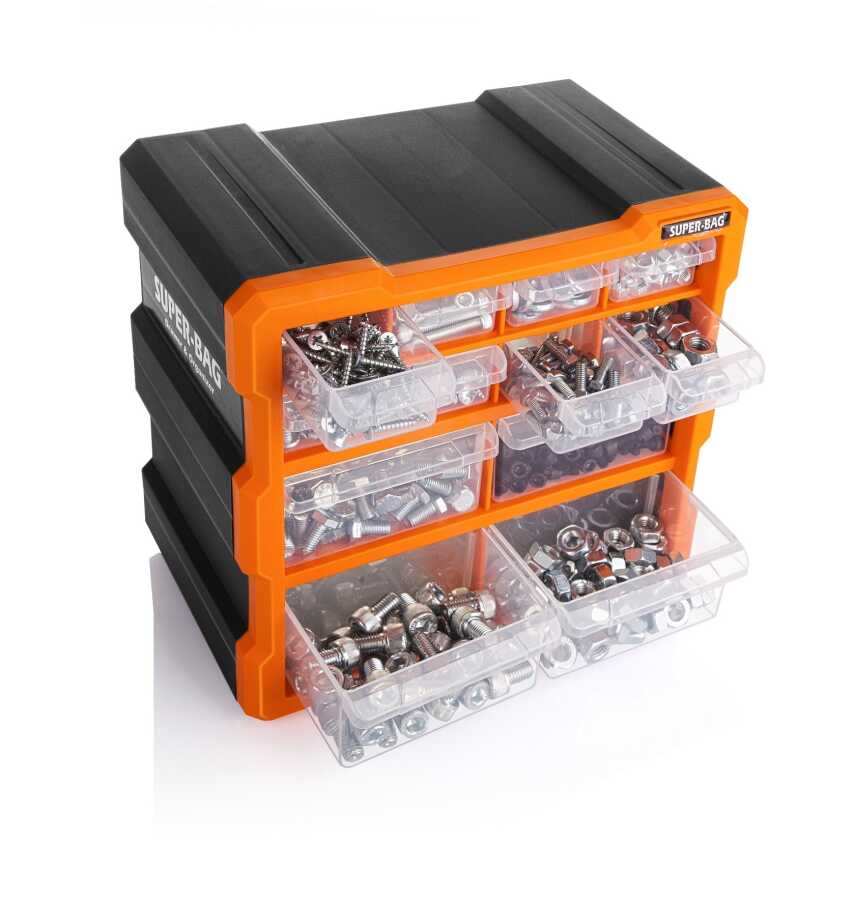 ASR-6007 Küçük Monoblok Çekmece Seti 12 li