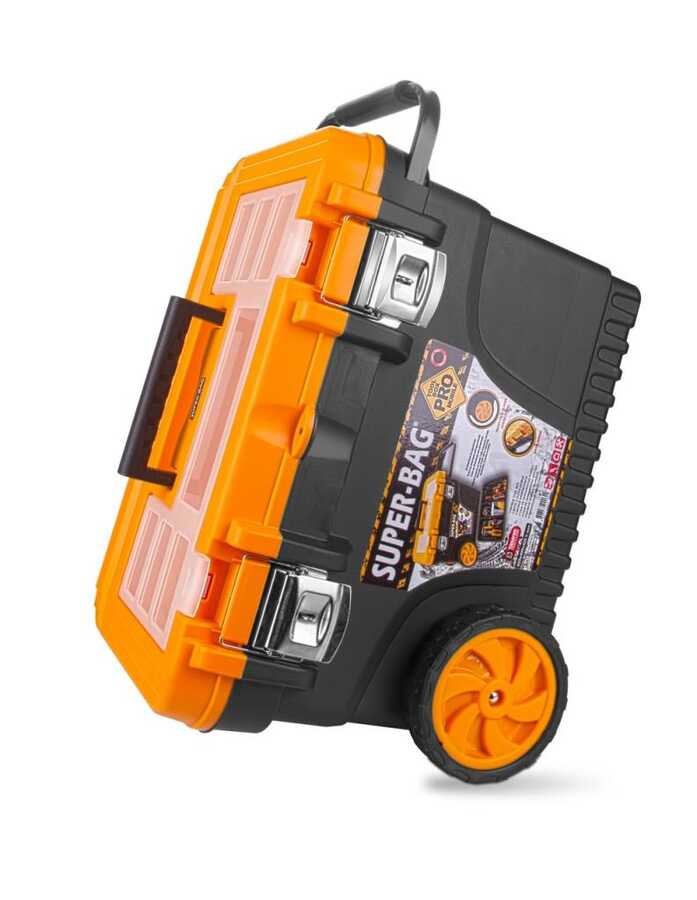 ASR-2010 SÜPER BAG PRO tekerlekli MOBİL TAKIM ÇANTASI Tekerlekli