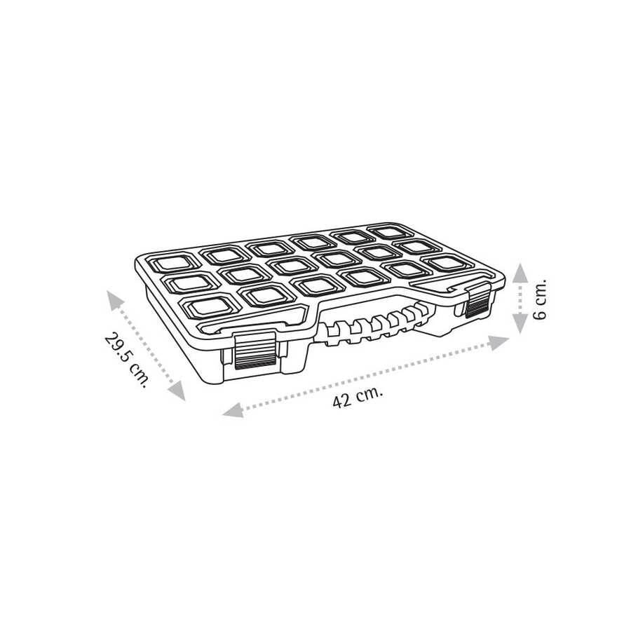 ASR-2035 VİDA ÇANTASI MEGA 18 ORGANİZERLİ