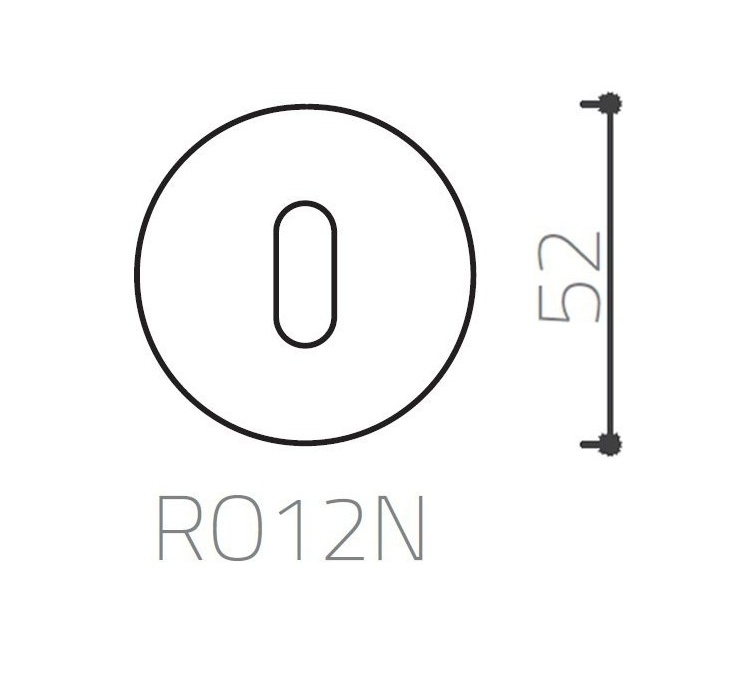 SYSTEM Normal Anahtarlı Rozet RO12N AL6 Siyah