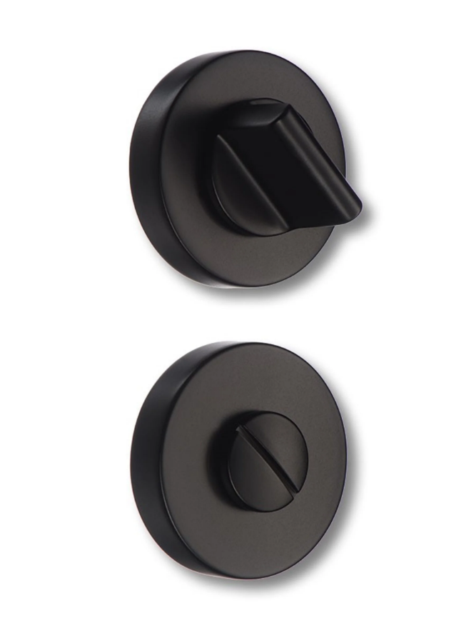 SYSTEM WC Açarlı Rozet RO12W AL6 Siyah
