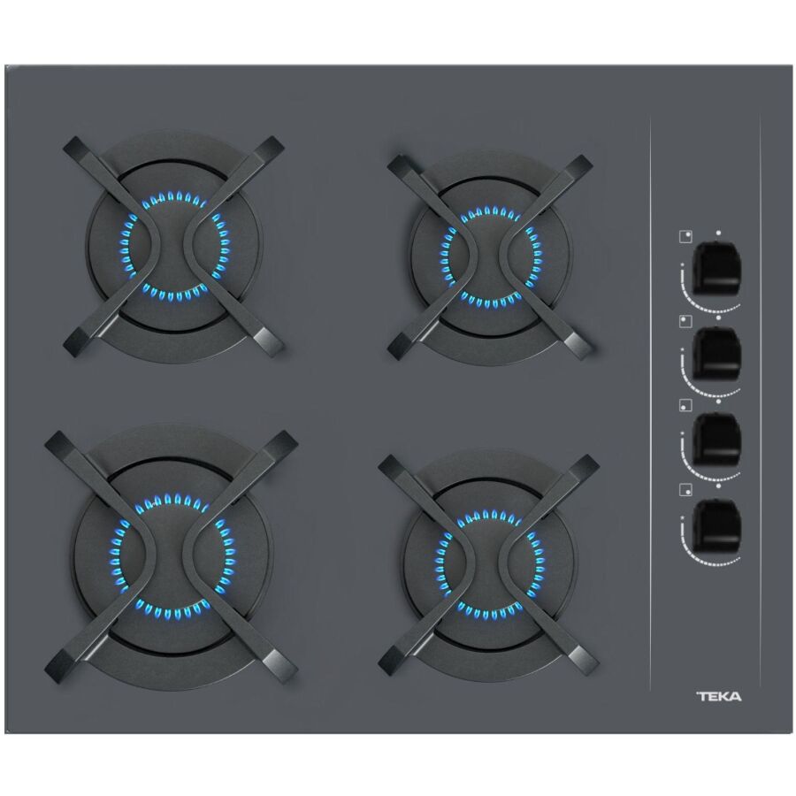 Teka GBC 64002 KBC ST Ankastre Ocak Gri (chef-4)