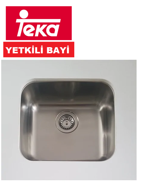 Teka Be 40.40 Tezgah Altı Paslanmaz Eviye