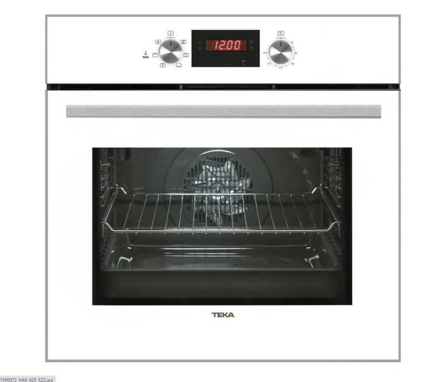 Teka HAK 625 W Ankastre Beyaz Fırın
