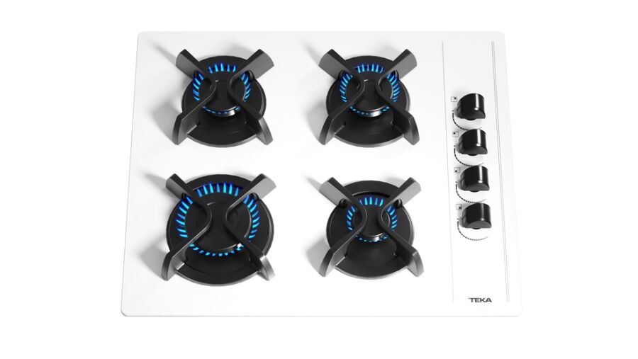 Teka GBC 64002 KBC Gazlı Ocak Beyaz (chef-8)