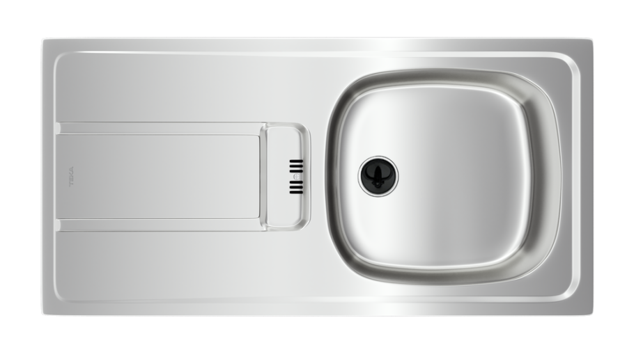 Teka Gravity 45 E-XN 1B 1D Tek Hazneli Paslanmaz Eviye