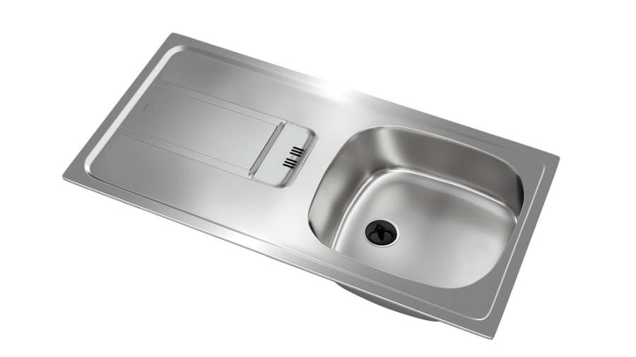 Teka Gravity 45 E-XN 1B 1D Tek Hazneli Paslanmaz Eviye