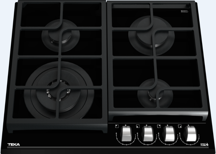 Teka GZC 64320 XBC 60 cm ExactFlame Teknolojili 60 cm Cam Gazlı Ocak (1 göz wok)
