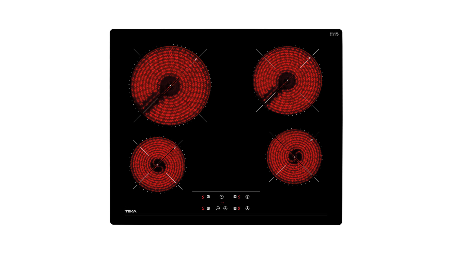 TEKA TZ 6415 VITROSERAMİK OCAK YENİ CHEF 9