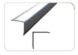 FKDAK-10*10 Alm L Profil 270cm PARLAK CAM ÇITASI KİMYASAL