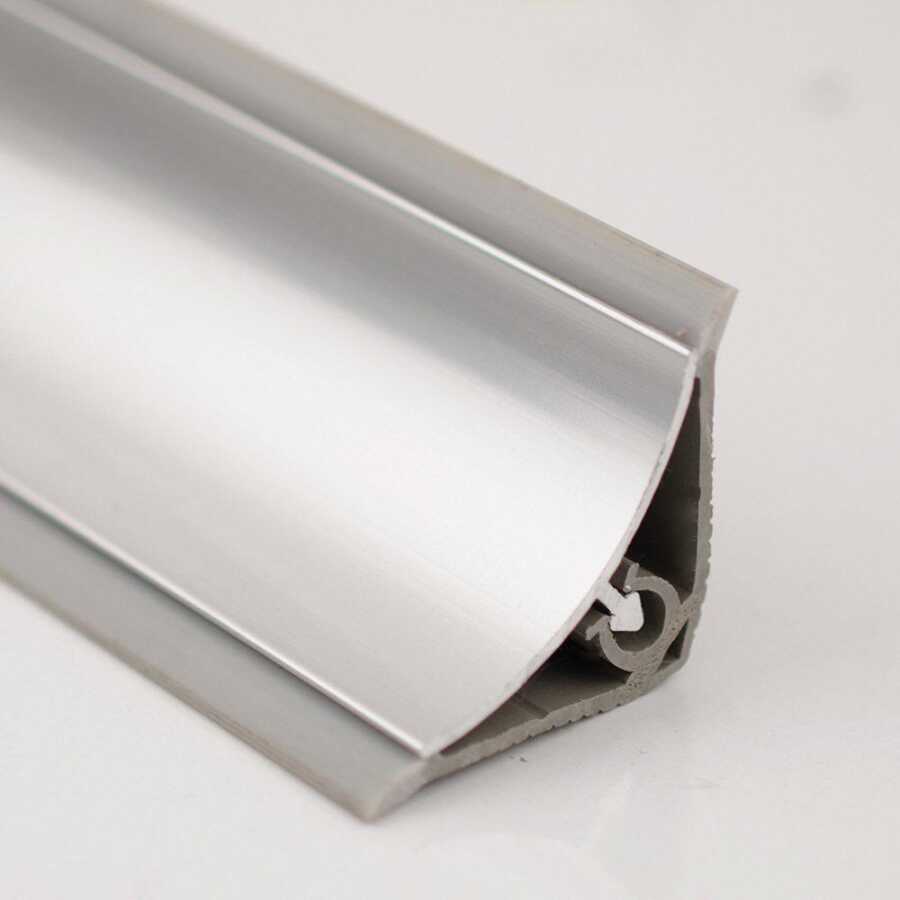 Tİ-11 PVC Foylo Kap. Süpürgelik 3,66mt. 104 Krom