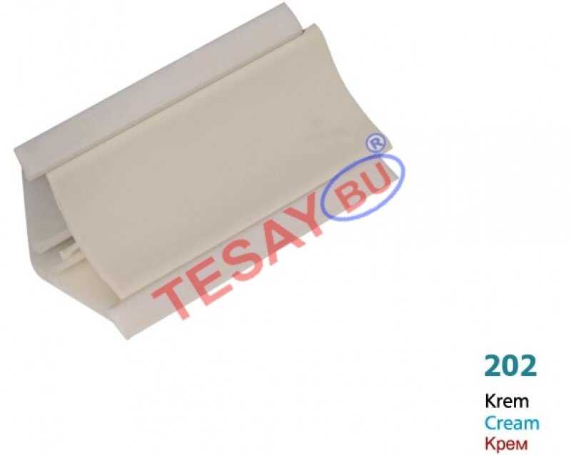 Tİ-12 PVC Foylo Kap. Süpürgelik 3,66mt. 112 Krem