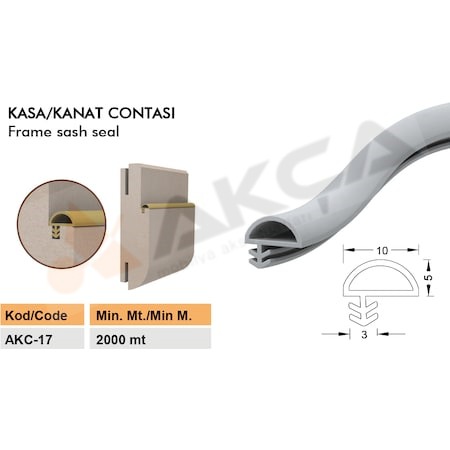 Y-41 Ahşap Kapı Fitili Kasa-Kanat