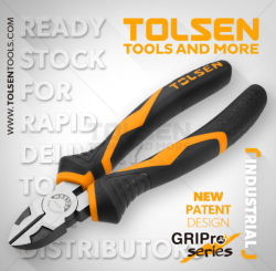 10018 TOLSEN Yan Keski 160mm,6 Endüstriyel