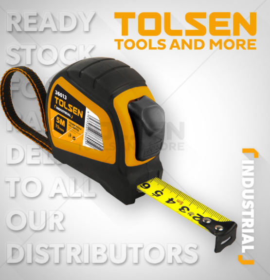 36012 Tolsen 3m*16mm Şerit Metre Endüstriyel