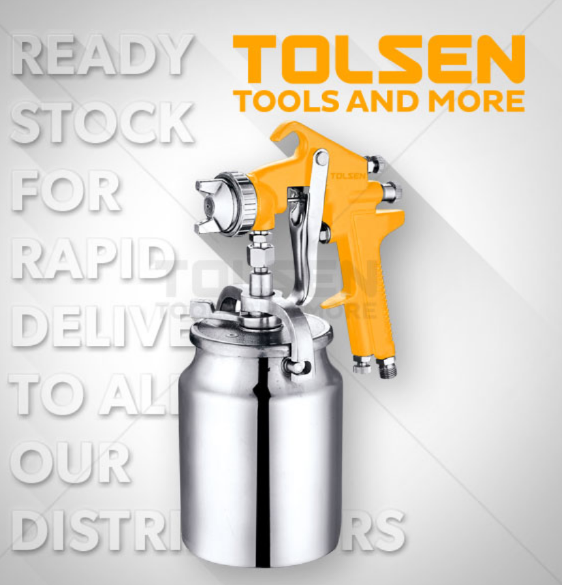 TOLSEN 73185 Havalı Boya Tabancası 1.7mm 1000ml Endüstriyel