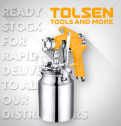 TOLSEN 73185 Havalı Boya Tabancası 1.7mm 1000ml Endüstriyel