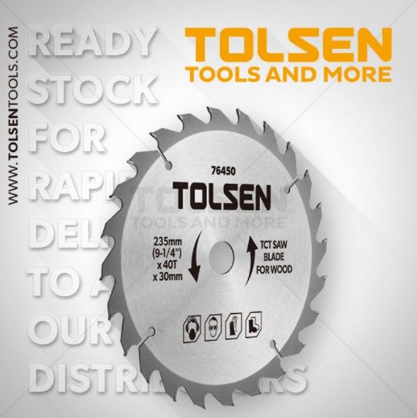 Tolsen 76461 254x3,0x 80 Diş Daire Testere