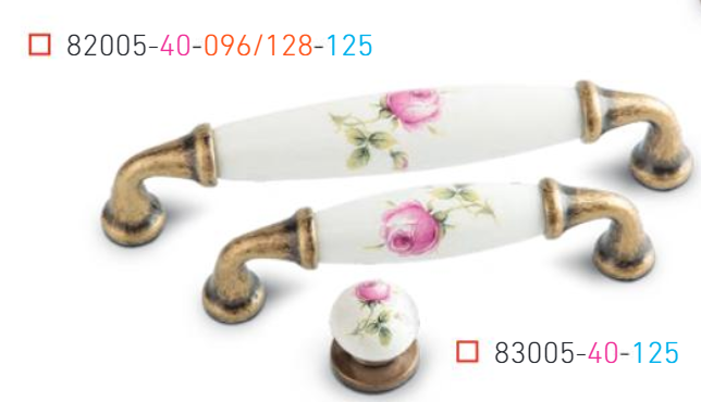 2020.40.096-125 Porselen Kulp Eskitme 96 mm