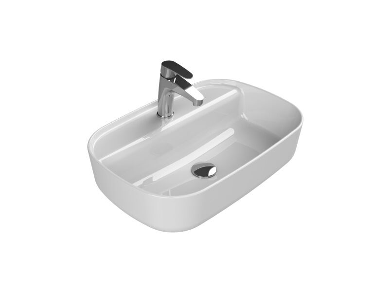 AQUA 60x40 cm Tezgah Üstü Lavabo