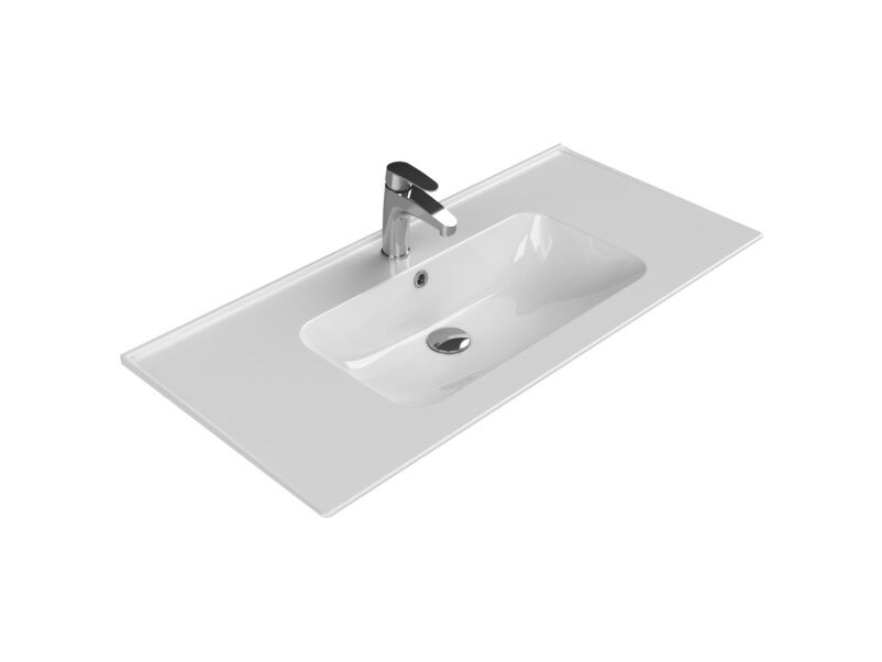 Blue Etajerli Lavabo 100x47cm
