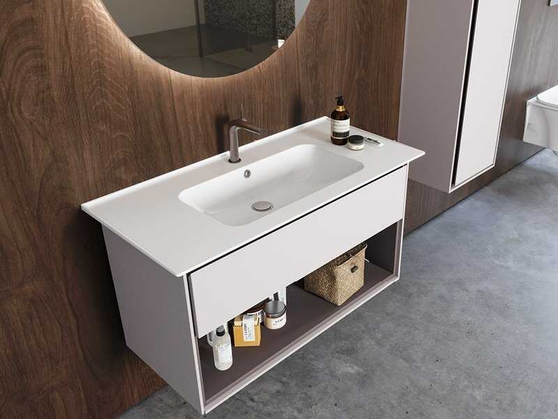 BLUE Etajerli Lavabo 80 CM