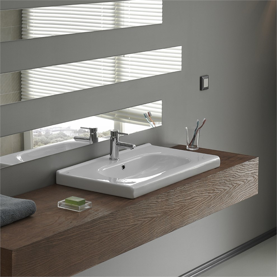 CİTY Etajerli Lavabo 80x45cm