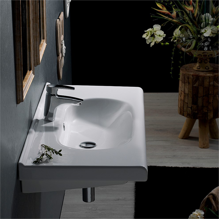 CİTY Etajerli Lavabo 80x45cm