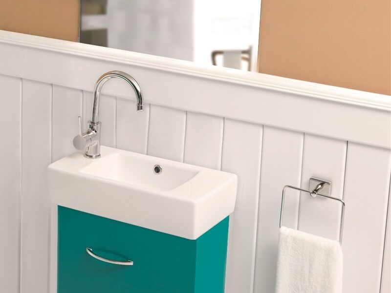 City Tezgah Üstü Lavabo 25x50cm sol
