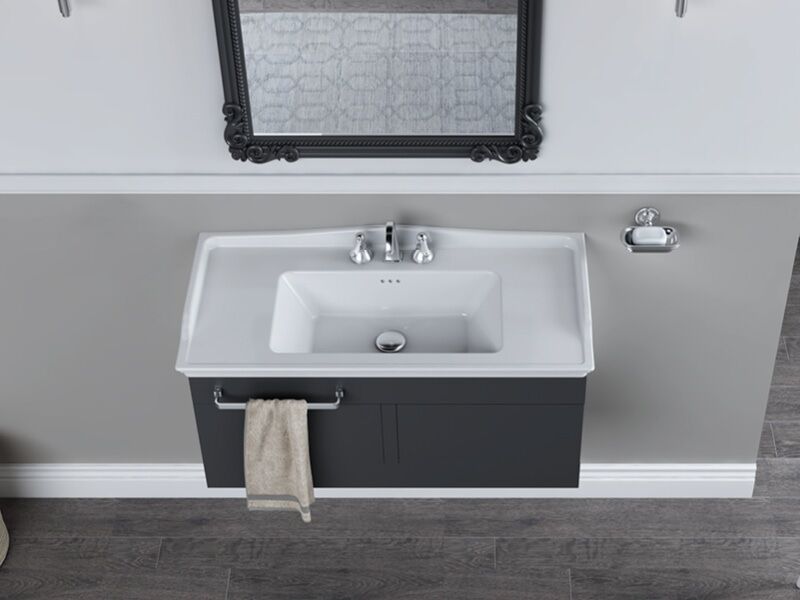 Etajerli Lavabo Kapadokya 80cm