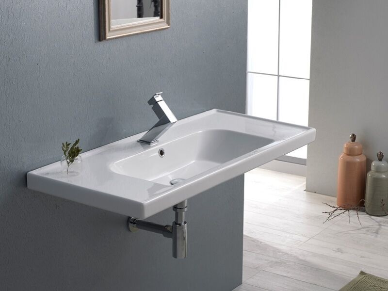 FRAME Etajerli Lavabo 100x45cm