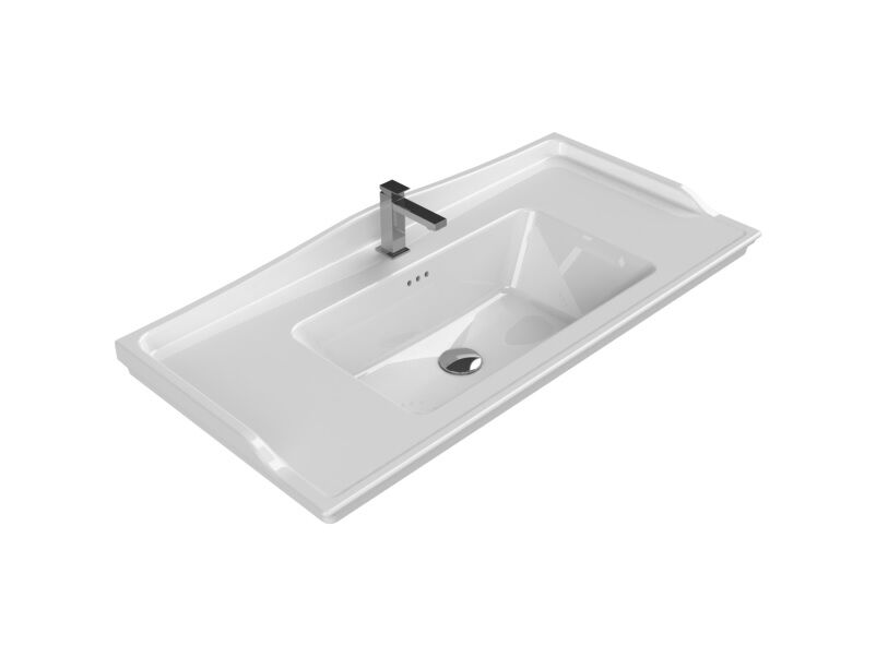 Kapadokya Etajerli Lavabo 100x48 cm
