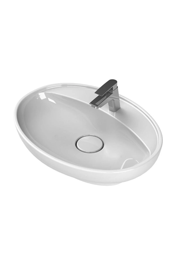 LAL Tezgah Üstü C Lavabo 60x45,5