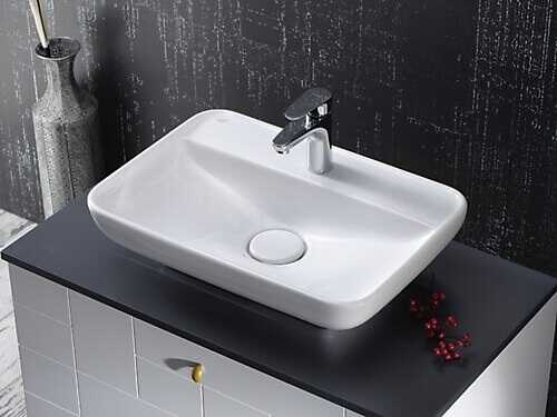 LAL Tezgah Üstü Lavabo 60x42cm