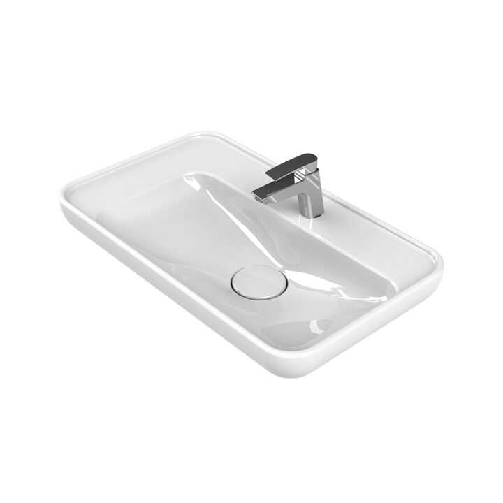 LAL Tezgah Üstü Lavabo 70x42cm