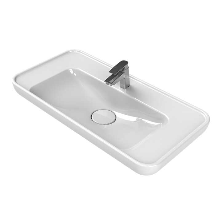 LAL Tezgah Üstü Lavabo 80x42cm