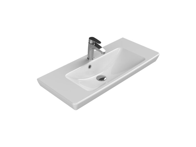 Porto Etajerli Lavabo 85x38cm