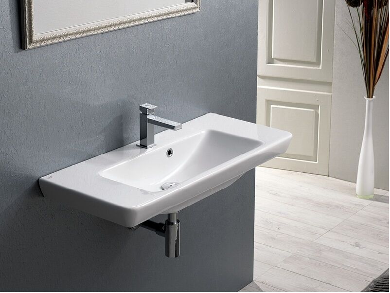Porto Etajerli Lavabo 85x38cm