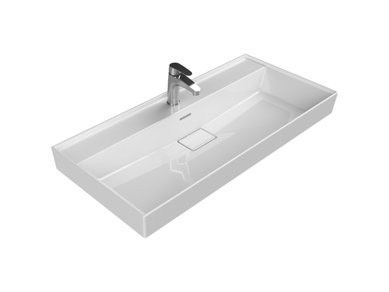 Sharp Etajerli Lavabo 100 cm
