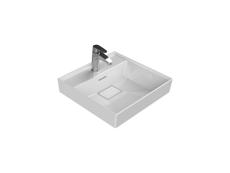 SHARP Etajerli Lavabo 48*48 CM