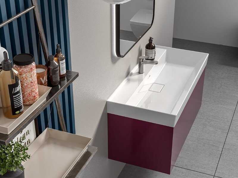 SHARP Etajerli Lavabo 48*48 CM