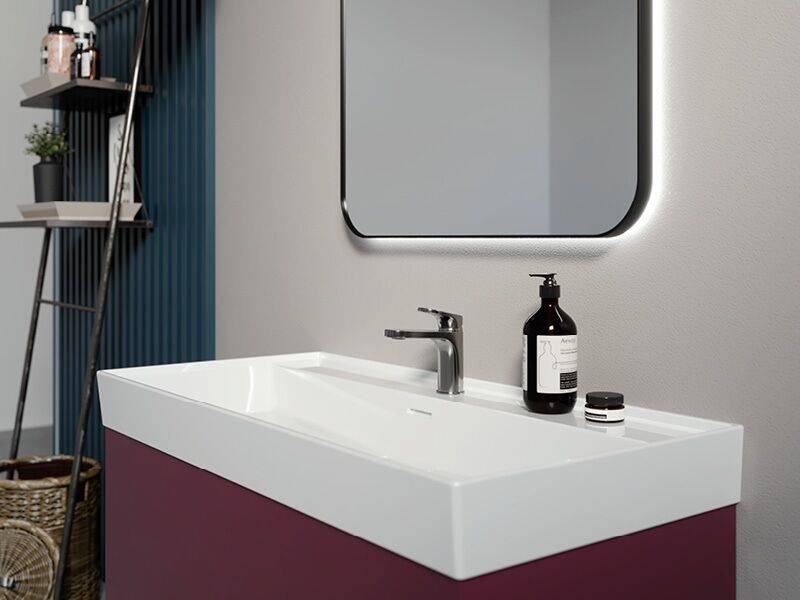 SHARP Etajerli Lavabo 60cm