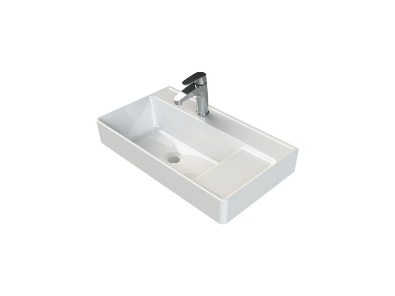 Sharp Etajerli Lavabo 65x38cm