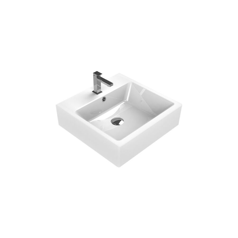 Tezgah Üstü Mona Lavabo 48x48cm