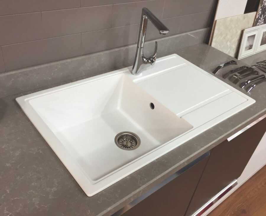 Pan 86 Granit Evye 50x85cm 1 Göz BEYAZ